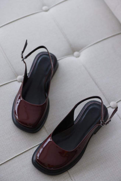 L4071 Low Heel Comfortable Leather Shoes【Buy 2 Get Free Shipping】