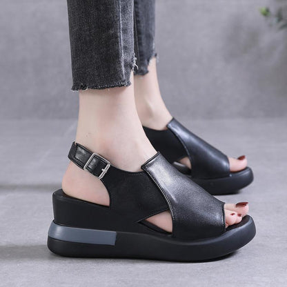 Ladies Fashion Platform Wedge Sandals