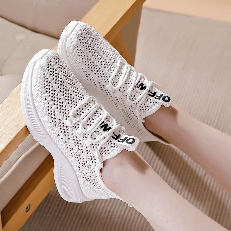 Breathable Sports Lightweight Soft Sole Comfortable Shoes Flats