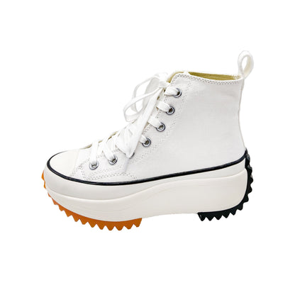 Canvas Shoes Women Fashion High Top Trainers