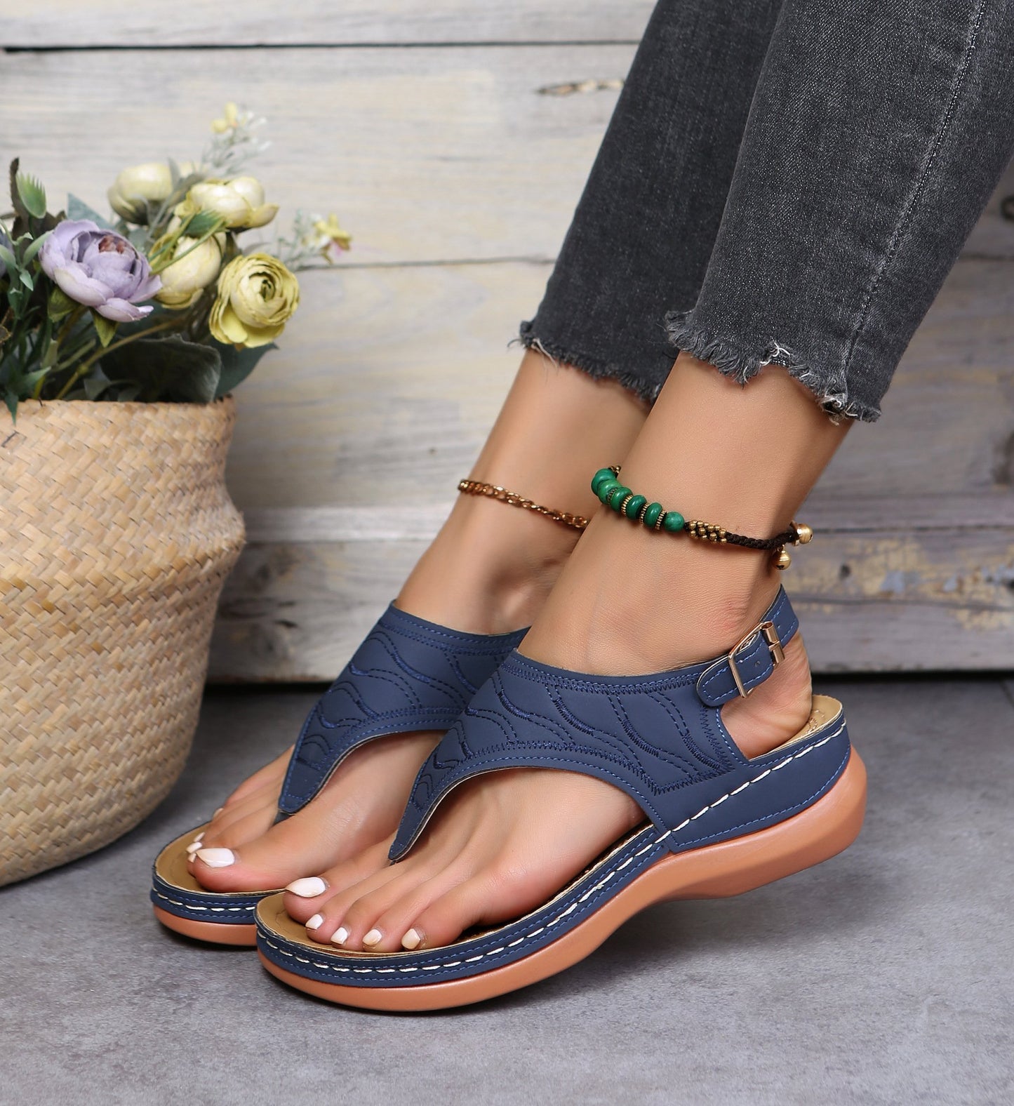 Women's Casual Comfort Wedge Sandals