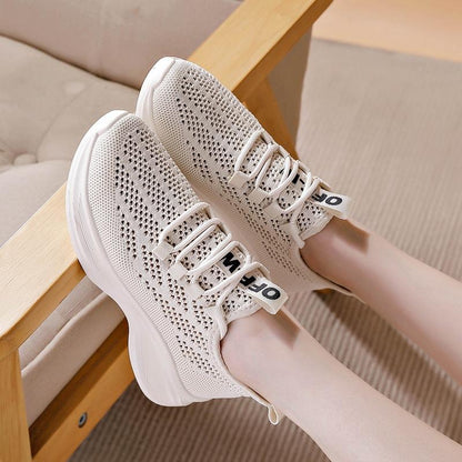 Breathable Sports Lightweight Soft Sole Comfortable Shoes Flats