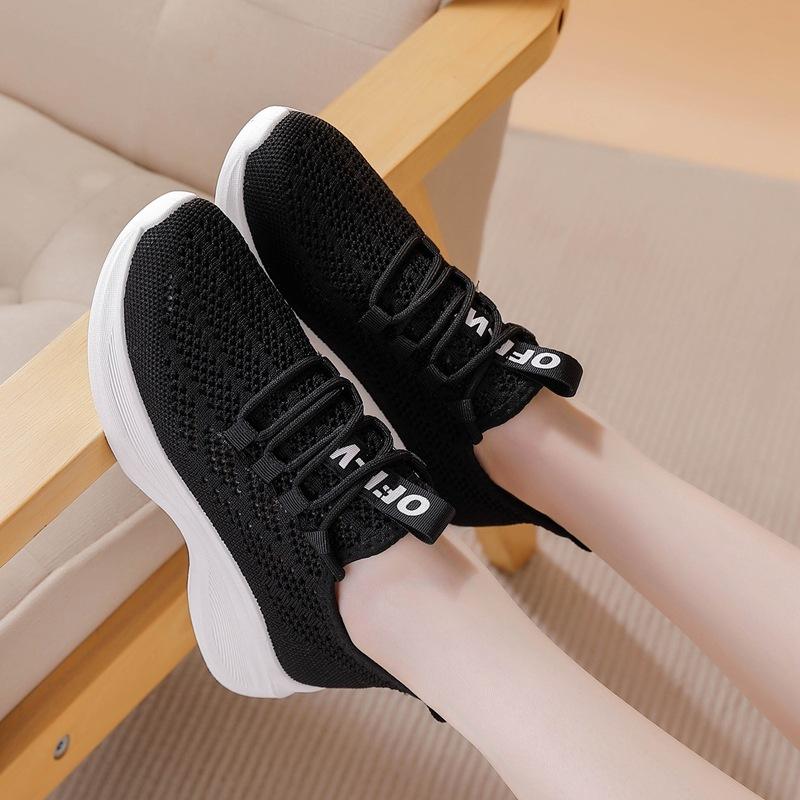 Breathable Sports Lightweight Soft Sole Comfortable Shoes Flats