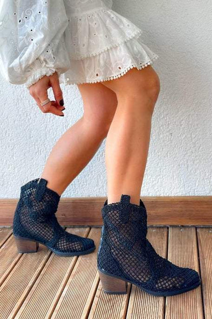 The Unique Lace Cowboy Boots