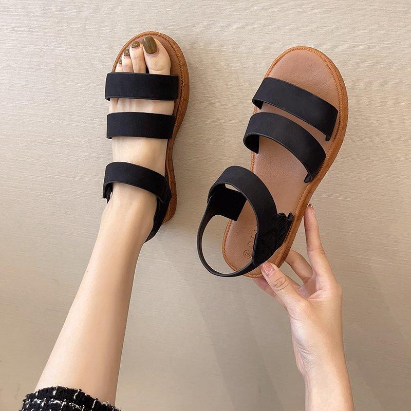 Roman Sandals Velcro Soft Sole Resort Sandals
