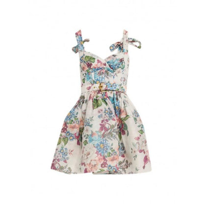 The Flower Printed Elegant Dress