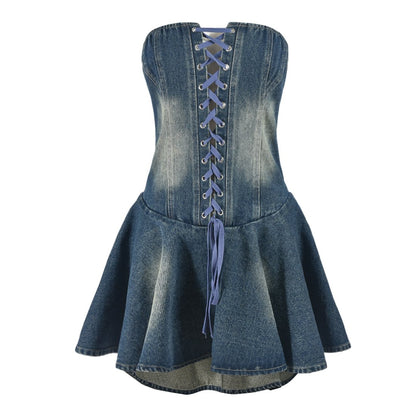 Pretty Denim Mini Dress