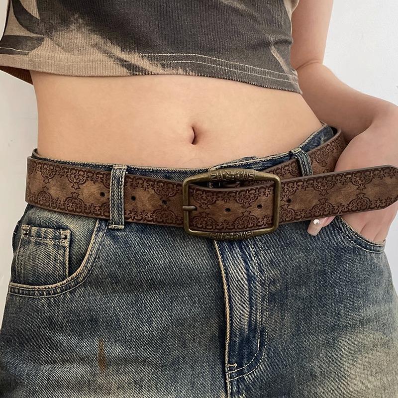 Vintage Embossed Belt