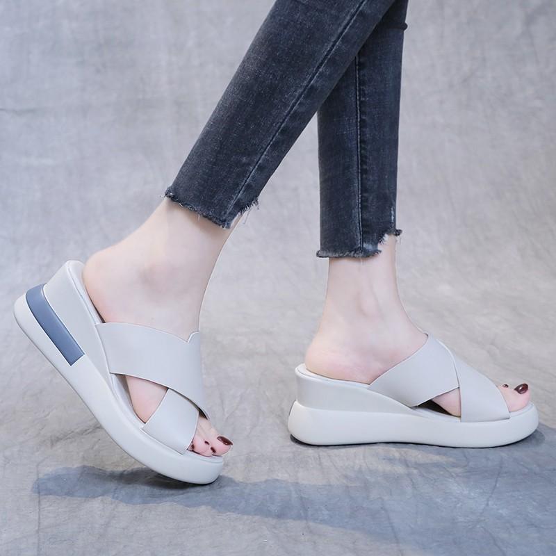 Ladies Fashion Platform Wedge Sandals