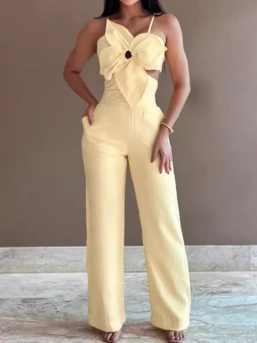 Elegant Flower Jumpsuit