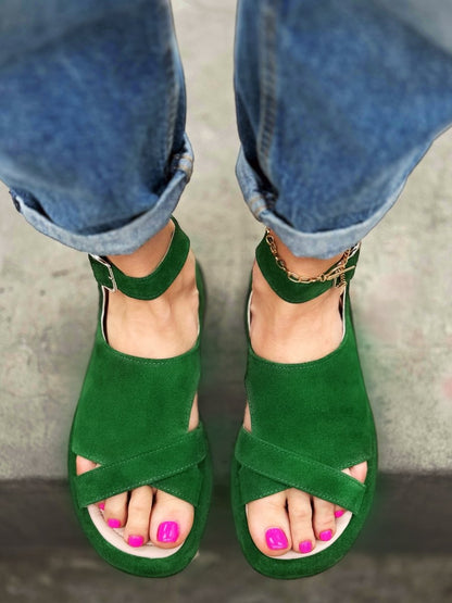 The Chic Colorful Flat Shoes