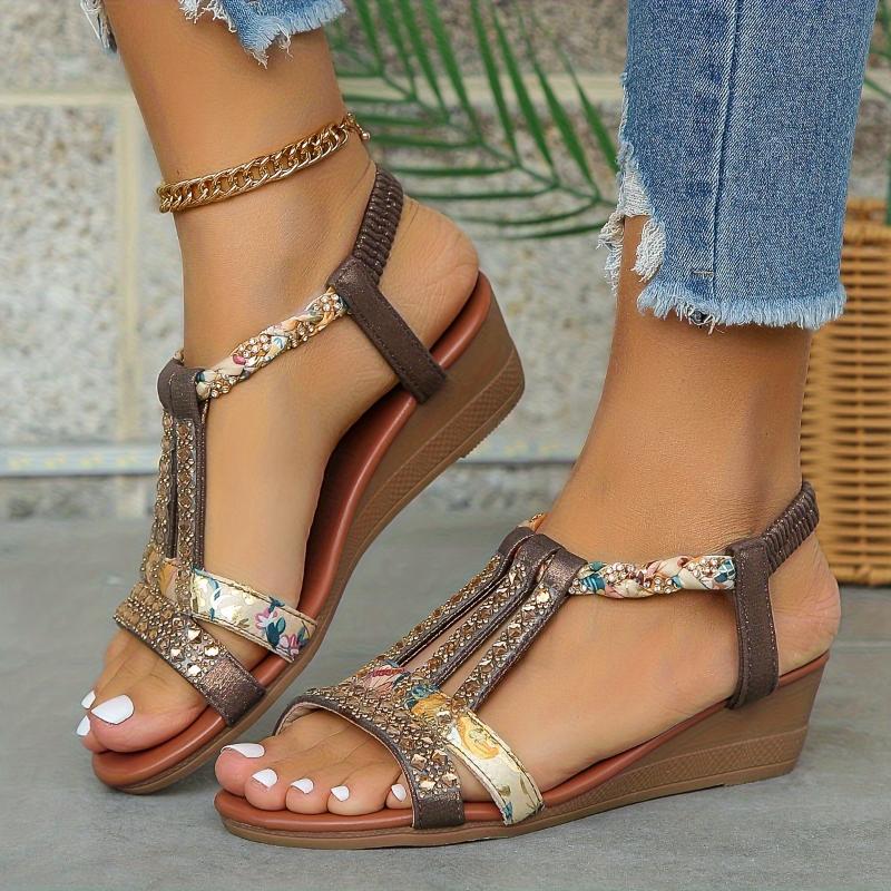 L42501Sparkling Women's Rhinestone Sandals【Buy 2 Get Free Shipping】