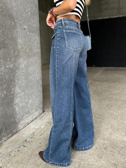 The Stylish Wide-leg Jeans