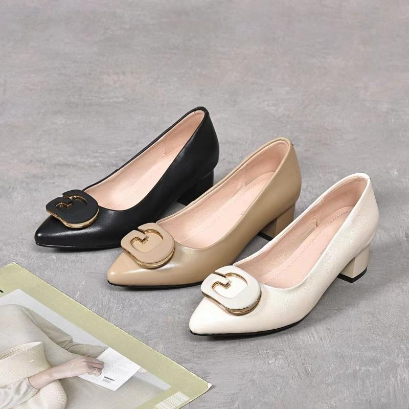 F4191 Low-heeled Comfortable Leather Shoes【Buy 2 Get Free Shipping】