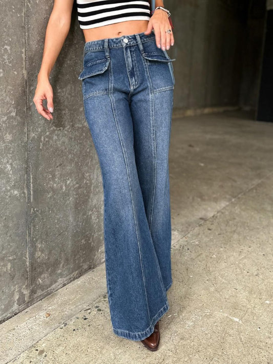 The Stylish Wide-leg Jeans