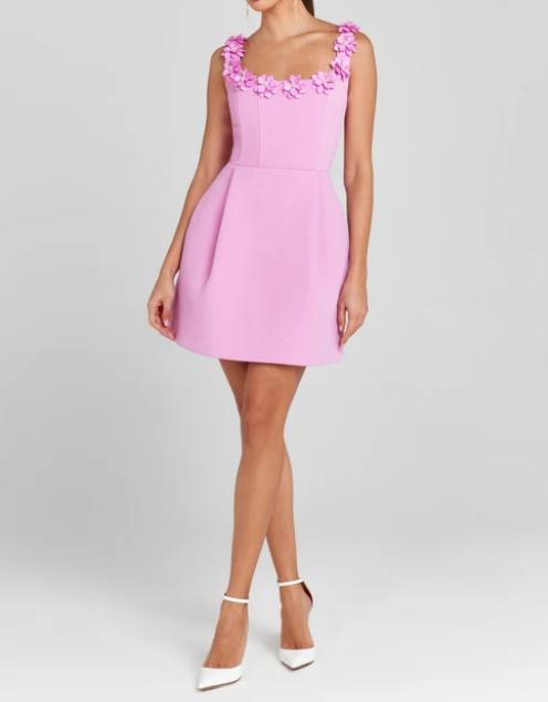 The Sweet Pink Short Dress