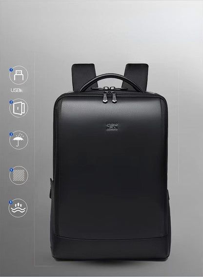 Men's Backpack Casual Business Large Capacity Waterproof Computer School Bag