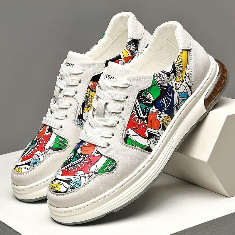 Men's Casual Graffiti Air Cushion Sneakers