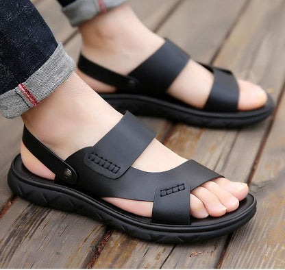 Summer Men's Casual Breathable Slippers