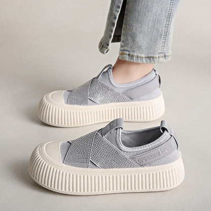 Elastic Platform Casual Shoes