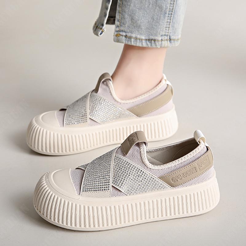 Elastic Platform Casual Shoes