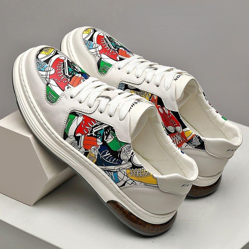 Men's Casual Graffiti Air Cushion Sneakers