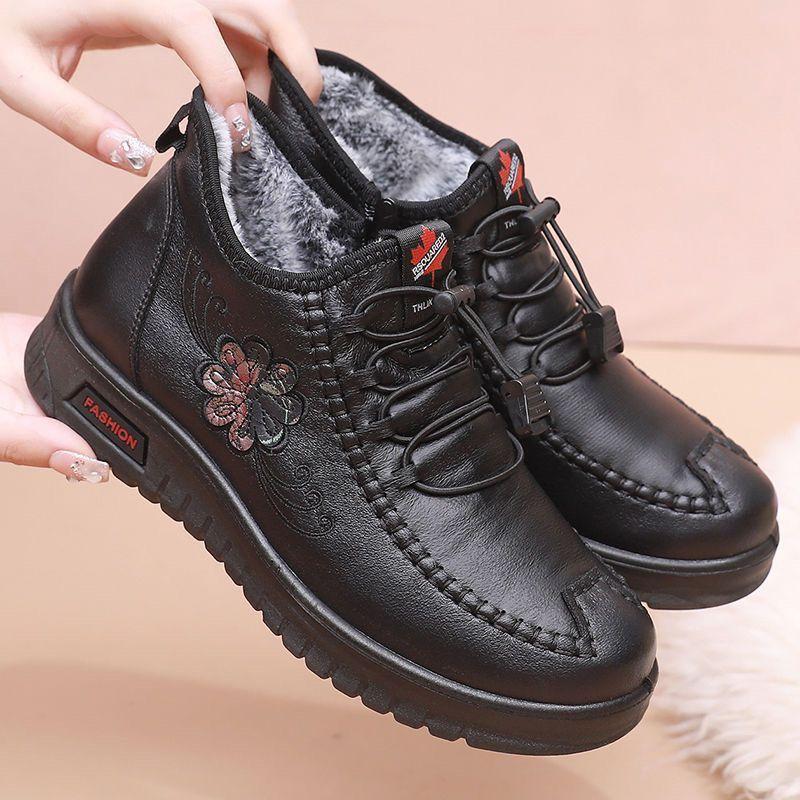 2022 winter fleece warm women's shoes