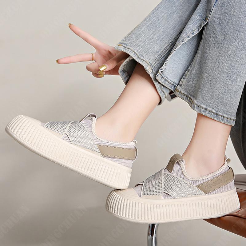 Elastic Platform Casual Shoes