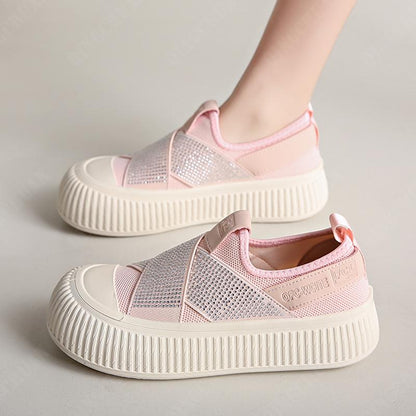 Elastic Platform Casual Shoes