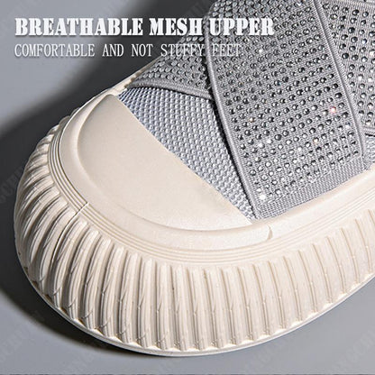 Elastic Platform Casual Shoes