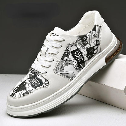 Men's Casual Graffiti Air Cushion Sneakers