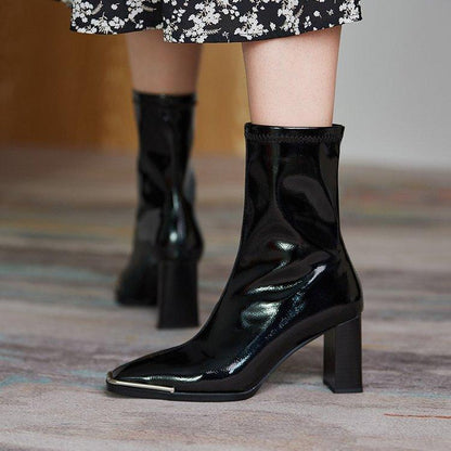 Autumn Winter Work Casual Ankle Boots