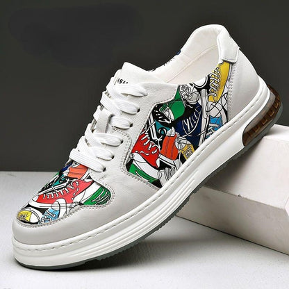 Men's Casual Graffiti Air Cushion Sneakers