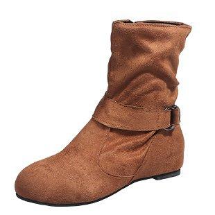 Winter Round Toe Low Cut Fashion Boots