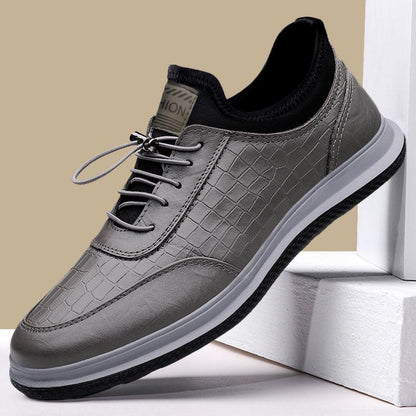 Men's Leather Business Slip-On Driving Shoes