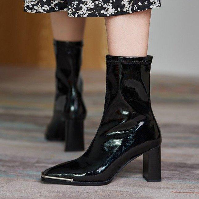 Autumn Winter Work Casual Ankle Boots